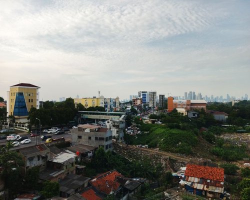 Jakarta city view at afternoon